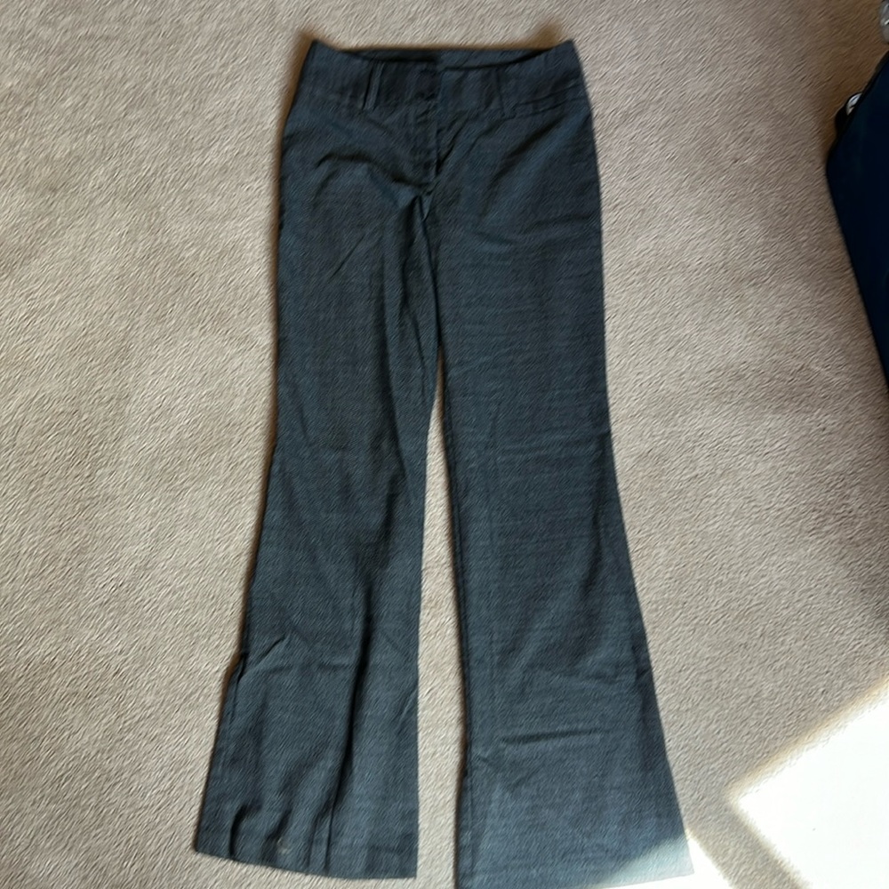 Izbyer dark grey wide leg size 7 slacks
